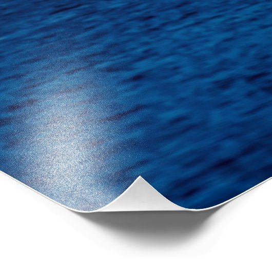 Sunset seen  foto afdruk (Hoek)