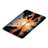 Sunset Serenity Magneet (Linkerzijde)