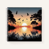 Sunset Serenity Notitieboek (Voorkant)