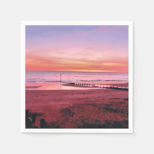 SUNSET SERVETTEN (Voorkant)