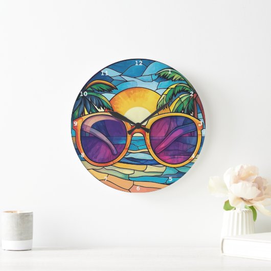 Sunset Shades & Tropical Tides Beach aan Favoriete Grote Klok (Huis)