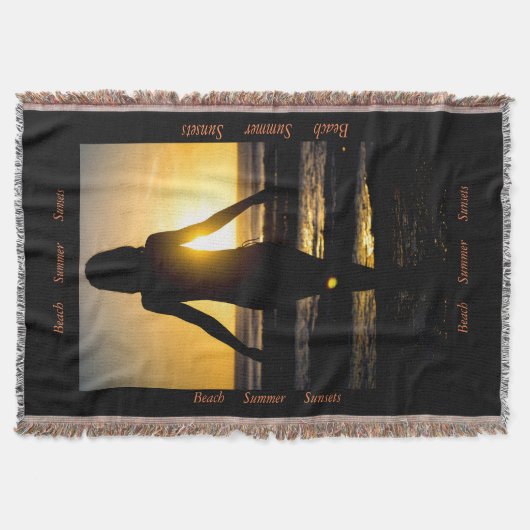 Sunset Shadow - Worpdeken - HAMbyWhiteGlove Deken (Voorkant)