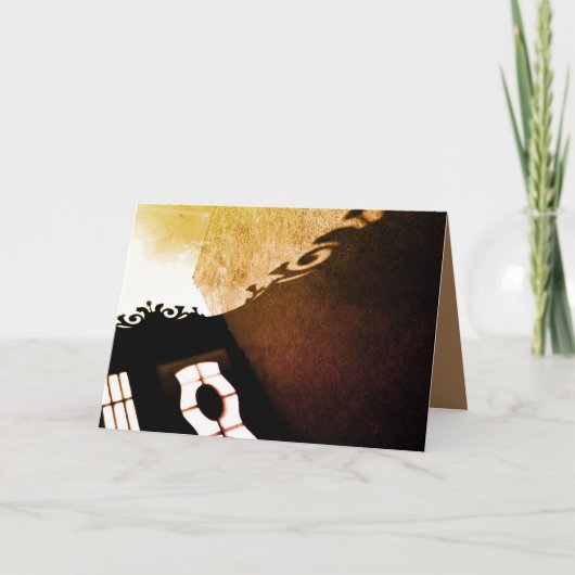 Sunset Shadows Kaart (Voorkant)