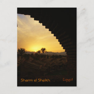 Sunset Sharm el Sheik Briefkaart