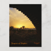 Sunset Sharm el Sheik Briefkaart (Voorkant)