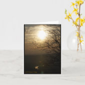 Sunset: Shenandoah River from Skyline Drive Kaart (Gele Bloem)