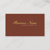 Sunset Shine Visitekaartje (Achterkant)