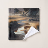 Sunset Shore Bad Handdoek (Wasdoekje)