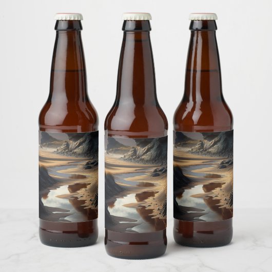 Sunset Shore Bier Etiket (Flessen)