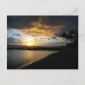 Sunset Shore Briefkaart (Voorkant)