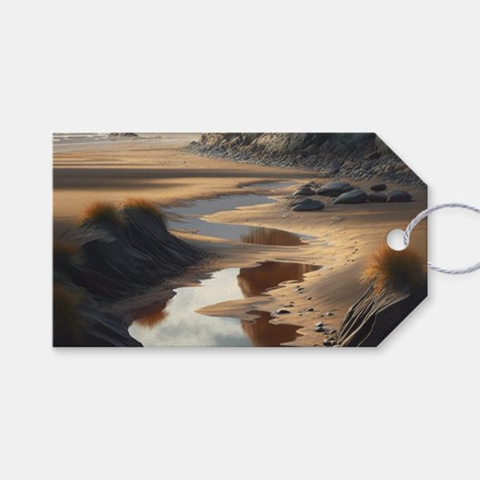 Sunset Shore Cadeaulabel (Voorkant (Horizontaal))