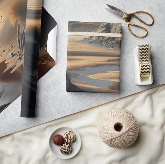 Sunset Shore Cadeaupapier (Crafts)