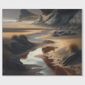 Sunset Shore Cadeaupapier (Vlak)