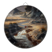 Sunset Shore Dartbord (Voorkant)