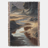 Sunset Shore Deken (Voorkant Verticaal)