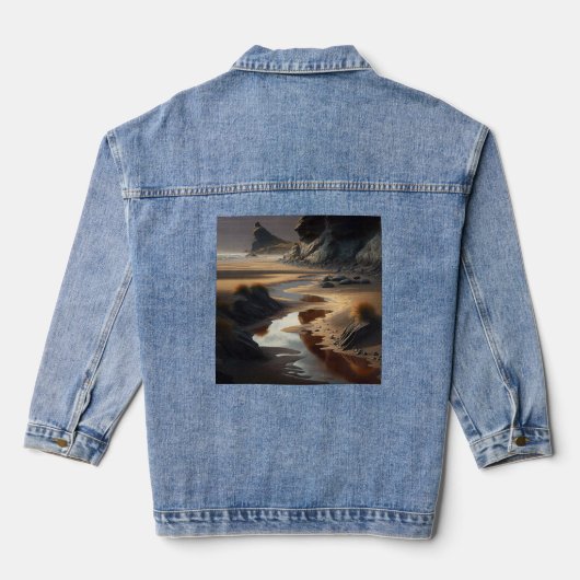 Sunset Shore Denim Jacket (Achterkant)