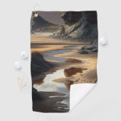 Sunset Shore Golfhanddoek (Insitu)