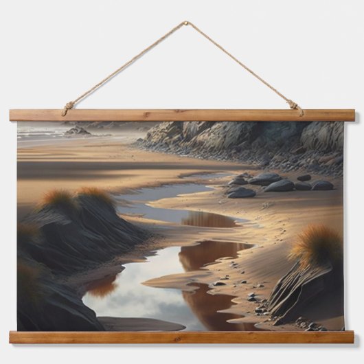 Sunset Shore Hangend Wandkleed (Voorkant)