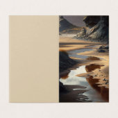 Sunset Shore Kaart (Buitenkant ongevouwen)