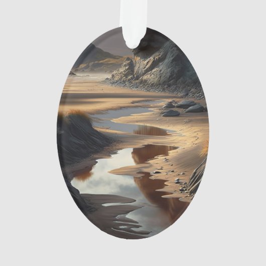 Sunset Shore Ornament (achterkant)