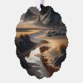 Sunset Shore Ornament Kaart (Links)