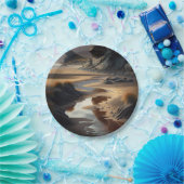 Sunset Shore Papieren Bordje (Feest)