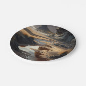 Sunset Shore Papieren Bordje (Gekanteld)