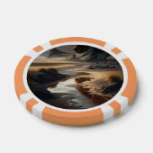 Sunset Shore Poker Chips (Enkel)