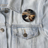 Sunset Shore Ronde Button 5,7 Cm (In situ)