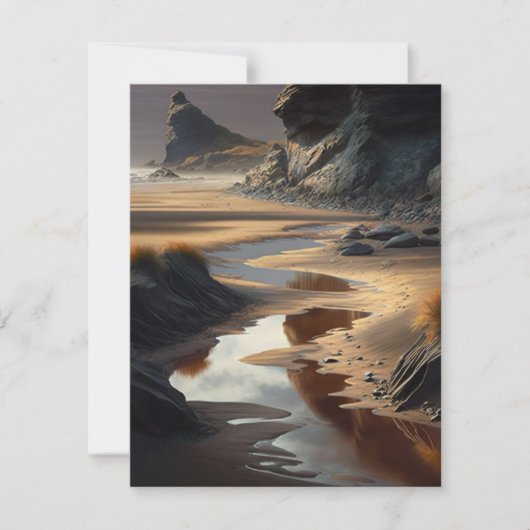 Sunset Shore RSVP Kaartje (Voorkant)