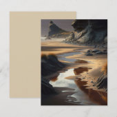 Sunset Shore RSVP Kaartje (Voorkant / Achterkant)