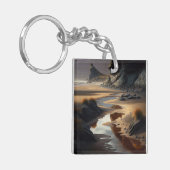 Sunset Shore Sleutelhanger (Voorkant Links)