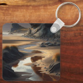 Sunset Shore Sleutelhanger (Achterkant)