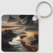 Sunset Shore Sleutelhanger (Achterkant)