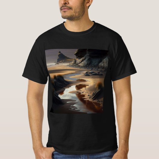 Sunset Shore T-shirt (Voorkant)