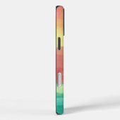 Sunset Shores Abstracte Art Case-Mate iPhone Case (Achterkant / Rechts)