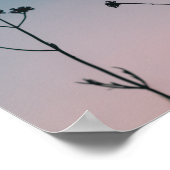 Sunset silhouet poster (Hoek)