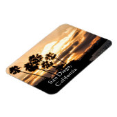 Sunset Silhouette in San Diego Magneet (Linkerzijde)