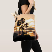 Sunset Silhouette in San Diego Tote Bag (Dichtbij)