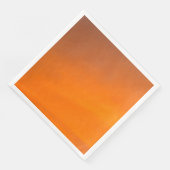 Sunset Sinaasappel Abstracte kunst Papier Diner se Servetten (Hoek)