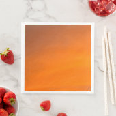 Sunset Sinaasappel Abstracte kunst Papier Diner se Servetten (Insitu)