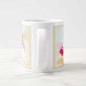 "Sunset Sip" Hummingbird Print Grote Koffiekop (Achterkant)