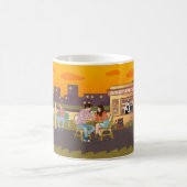 Sunset Sips Café – Urban Chill Mug Koffiemok (Center)