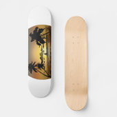 Sunset Skateboard (Voorkant)