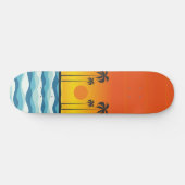 Sunset Skateboard (Horizontaal)
