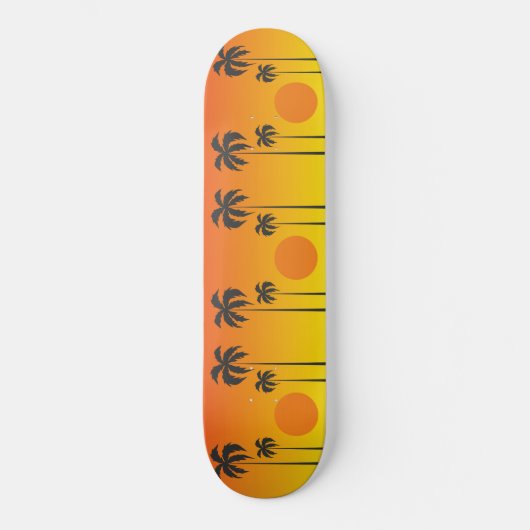 Sunset Skateboard (Voorkant)
