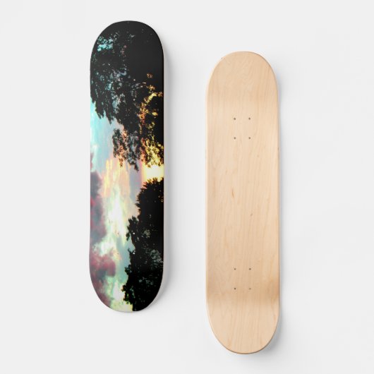SUNSET SKATEBOARD (Voorkant)