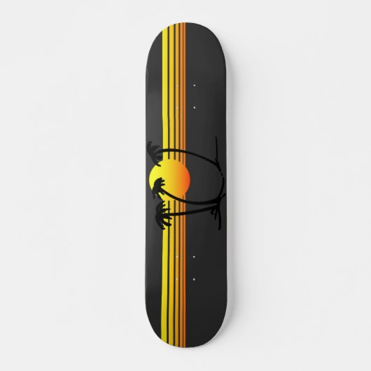 Sunset Skateboard (Voorkant)