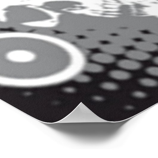 Sunset Skateboarder Poster (Hoek)