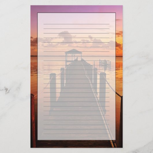 Sunset Sky Briefpapier (Voorkant)